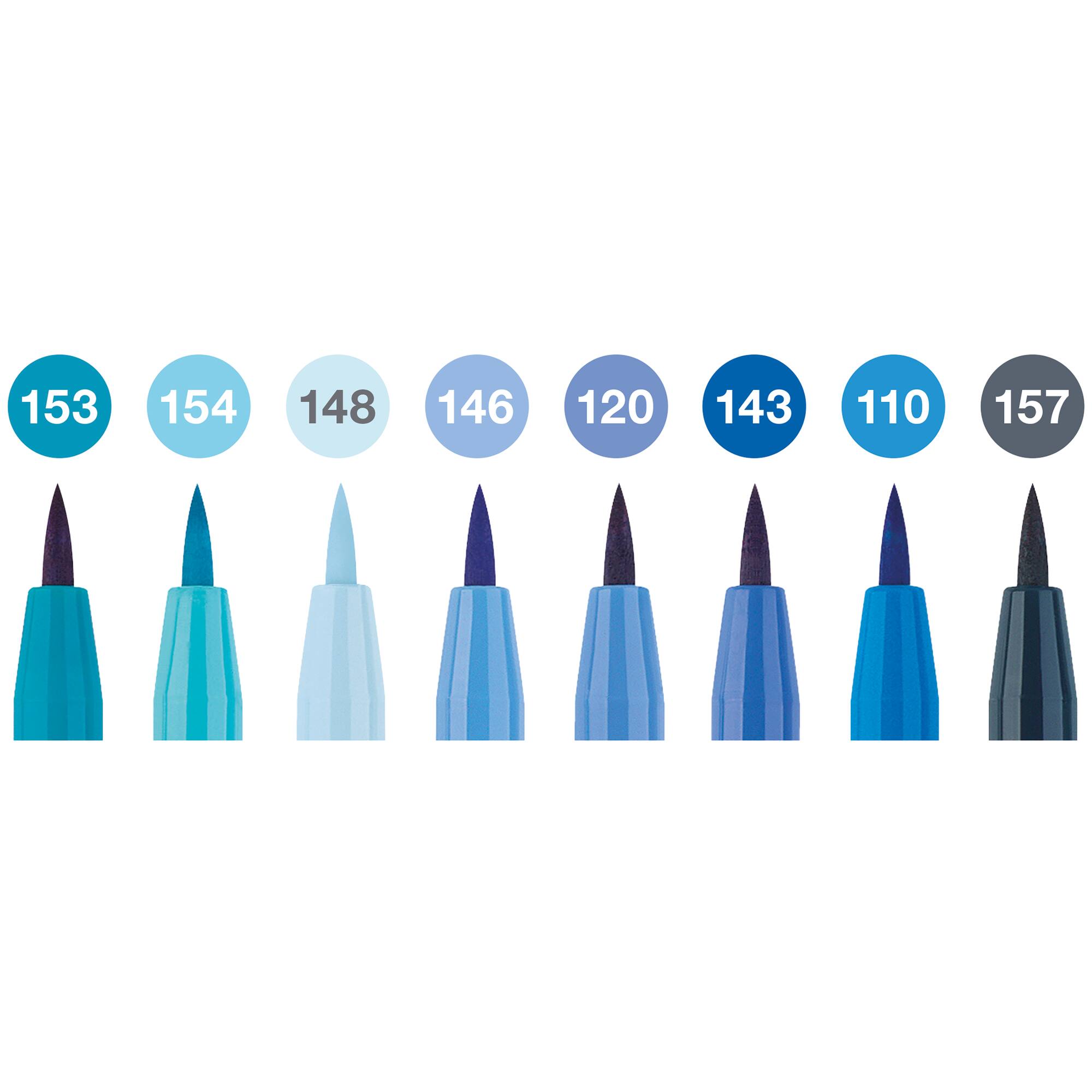 Faber-Castell® PITT® The Blues Artist Brush Pen Set